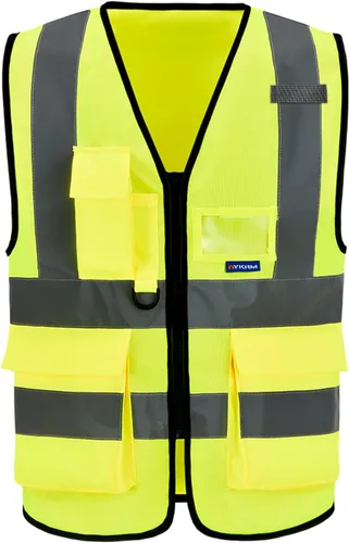 Vista 42 de XS Chaleco de seguridad negro para mujer XS