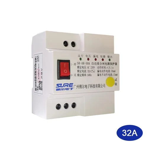 Vista 2 de Disyuntor de recierre automático especial fotovoltaico con conexión a la red Monitoreo de video Interruptor protector de sobretensión y subtensión