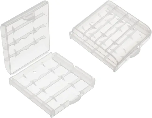 Vista 11 de Fielect Caja del sostenedor del caso del almacenamiento de la batería AA/AAA, color azul, 1pcs