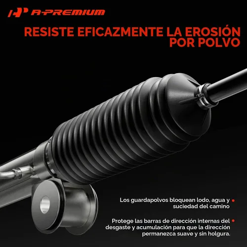 Vista 5 de A-Premium - Soporte y piñón de dirección asistida hidráulica