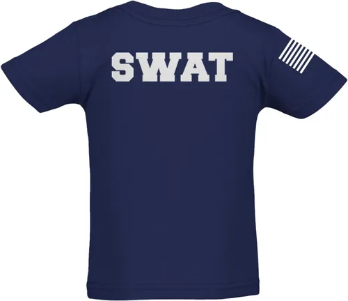 Vista 35 de Haase Unlimited Policía - Uniforme de vestir camiseta de algodón para bebé/niño pequeño