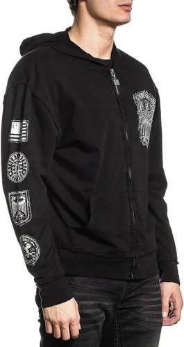 Vista 8 de Xtreme Couture by Affliction - Sudadera con capucha con cremallera para hombre