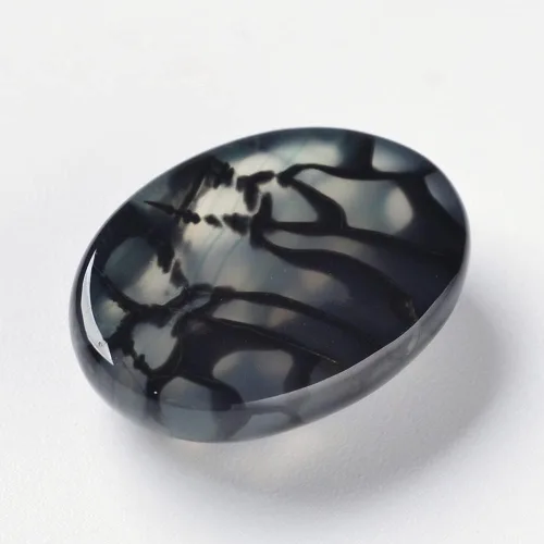 Vista 3 de Crafans Flat Back Gemstone Oval Cabochons Natural Stone Cabochons Healing Power Stone Chakra Crystal for Crafts DIY Jewelry Making Supplies