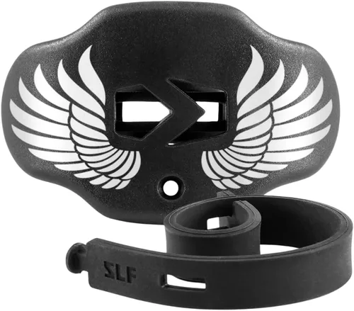 Vista 9 de SLEEFS - Protector bucal de fútbol - Protector de labios/boca con correa para casco - Protector de labios/dientes - Sin hervir