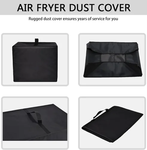 Vista 7 de Funda para freidora de aire para horno, resistente al calor, impermeable, contra el polvo, funda protectora para freidora de aire Cuisinart + horno