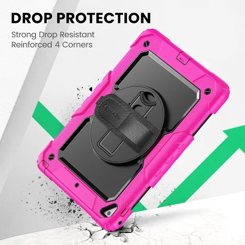 Vista 28 de SEYMAC para iPad Pro de 11 pulgadas Funda M5 2025/M4 2024, Funda Protectora Resistente a Prueba de Golpes con Protector de Pantalla, Soporte