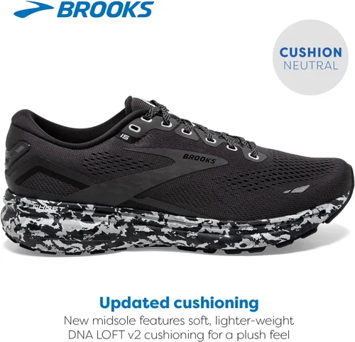 Vista 2 de Brooks Ghost 15 Neutral Tennis de correr para hombre