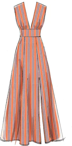 Vista 8 de McCall's Patterns M7802E5 McCall's - Patrones de costura para mujer, con escote abierto, tallas 14-22, 14-16-18-20-22, blanco