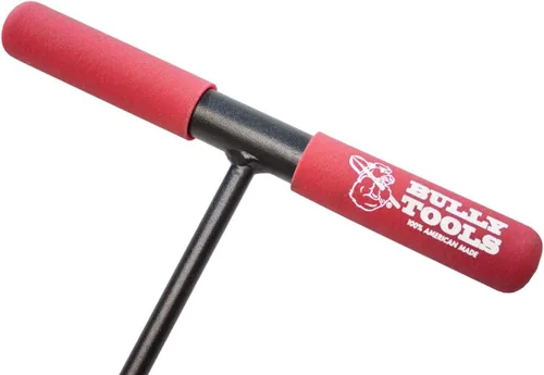 Vista 2 de Bully Tools 99203 – Sonda de piso, 36 pulgadas Mango de acero con forma de T
