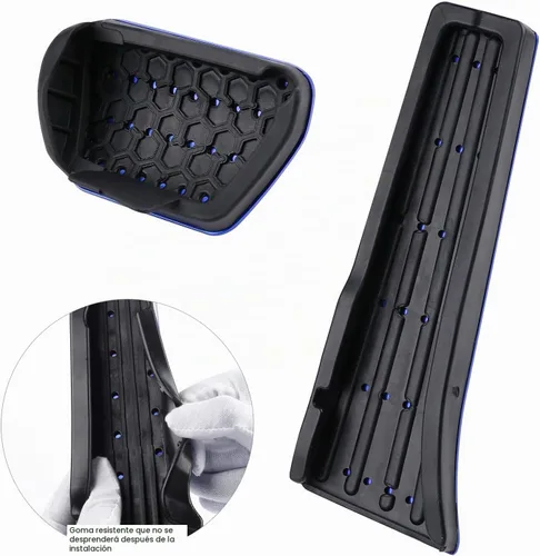 Vista 6 de Thenice para BMW 3 4 5 7 Series X3 X4 X5 X6 X7 Pedales Cubiertas Azul