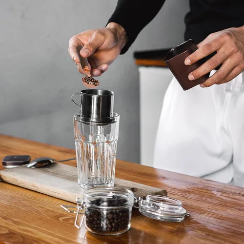 Vista 7 de Cuchara de café molido para café molido, 1 cucharadita 1/3 cucharada de 0.2 fl oz de madera de mango largo para grano de café, cuchara medidora, 1