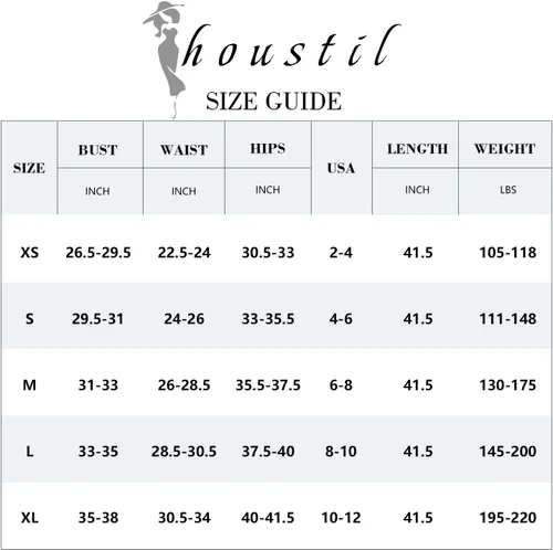 Vista 4 de houstil Vestido ajustado estilo halter con cuello en V y reborde para mujer para fiesta