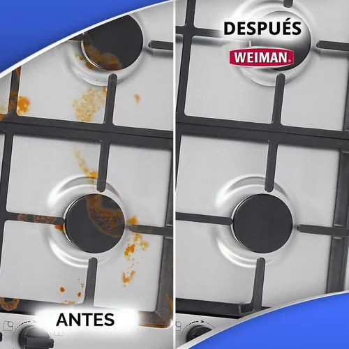 Vista 5 de Limpiador de cocina a gas Weiman, envase ahorrador, 6 a 24 paquetes cada uno de 12 oz, _, Paquete de 10