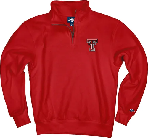 Vista 39 de Blue 84 Sudadera con cremallera de un cuarto para hombre de la NCAA