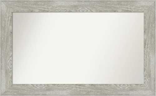 Vista 189 de Amanti Art Espejo personalizado, espejo de baño Alexandria Greywash, espejo de pared o espejo de tocador de baño sobre el fregadero
