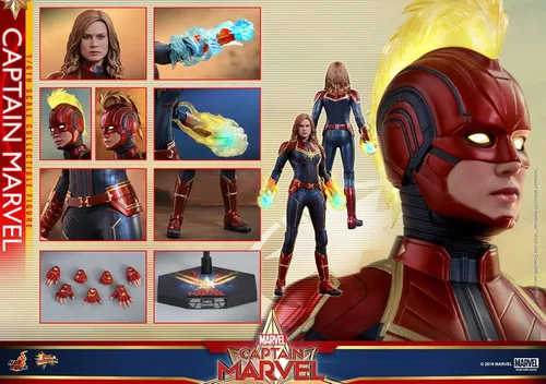 Vista 7 de Hot Toys Capitán Marvel 1:6