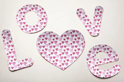 Vista 6 de Hying 8 hojas de cuero sintético rosa de San Valentín para manualidades, hoja de cuero sintético con purpurina de 8 x 13 pulgadas, hojas de tela