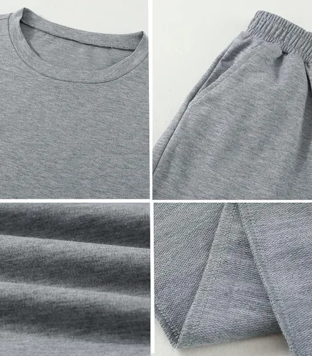 Vista 5 de Fixmatti - Juego de pants y sudadera de manga larga para mujer