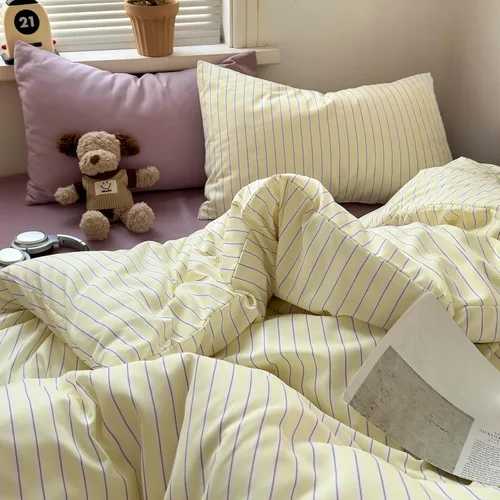 Vista 40 de mixinni Juego de funda de edredón de algodón floral para niñas y adolescentes, con lazos de cremallera, fácil cuidado, ultra suave y transpirable 00