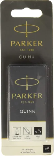 Vista 6 de Botella de tinta permanente Parker Quink de 2 fl oz, Negro