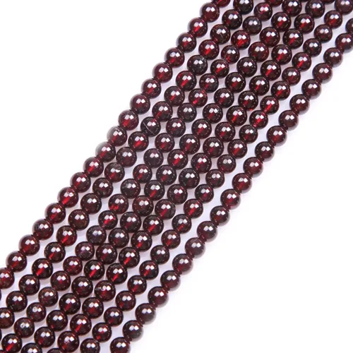 Vista 142 de GEM-Inside - 95 cuentas AA color morado oscuro de amatista de 15 pulgadas por hebra con agujero, piedras preciosas naturales y cuentas de cristal