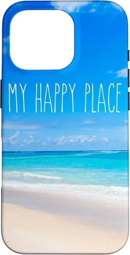 Vista 20 de Rae Inspired Dun My Happy Place Summer Vacay Ocean Beach Day Case for iPhone 17