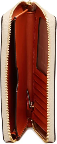 Vista 5 de Michael Kors Studio Logo Imprimir Continental Wallet