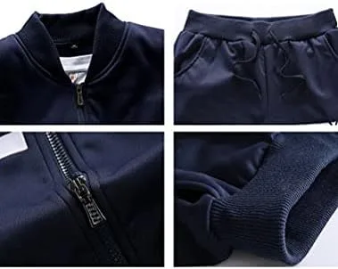 Vista 3 de Lavnis - Conjunto deportivo de manga larga para hombre para correr y trotar