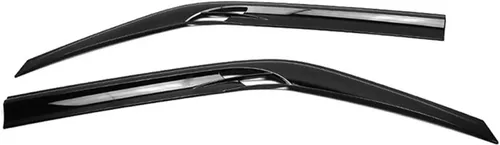 Vista 2 de OMAC Deflector de lluvia para visera de ventana para Mercedes Sprinter W907 910 2019-2025, color negro