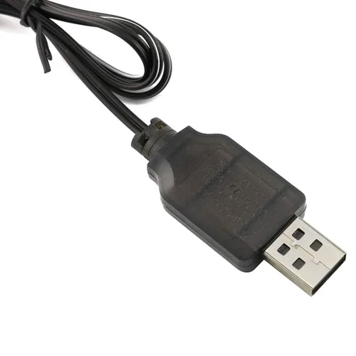 Vista 3 de E-outstanding Cable cargador de alimentación USB 7.2V 250mA Salida USB Cable de carga con enchufe SM 2P para batería Ni-Cd Ni-MH