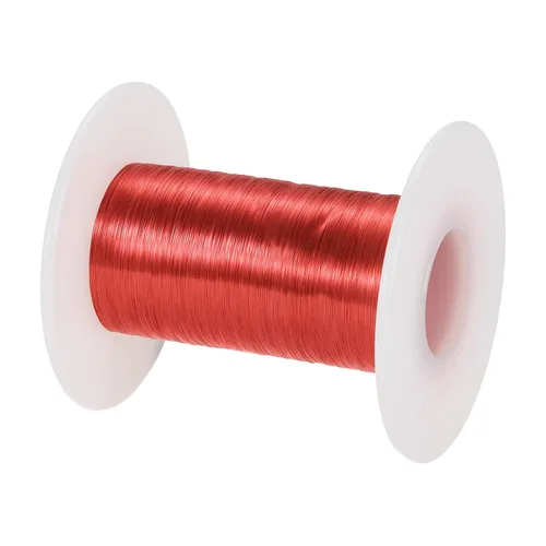 Vista 78 de MECCANIXITY - Alambre magnético de calibre 46 AWG - 0.04mm Hilo de cobre esmaltado - Bobina de alambre magnético de 14669 pies (4471m) - 50g Grado F