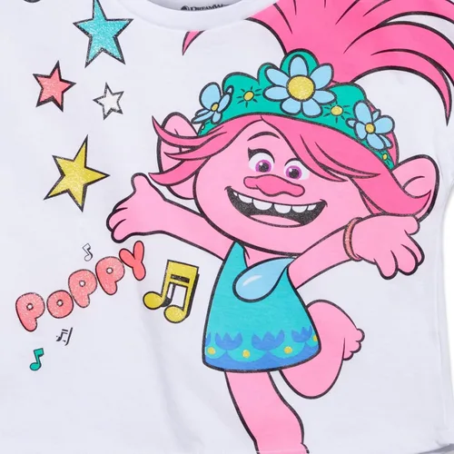 Vista 7 de DreamWorks Trolls Poppy T-Shirt and Mesh Skirt Infant to Big Kid