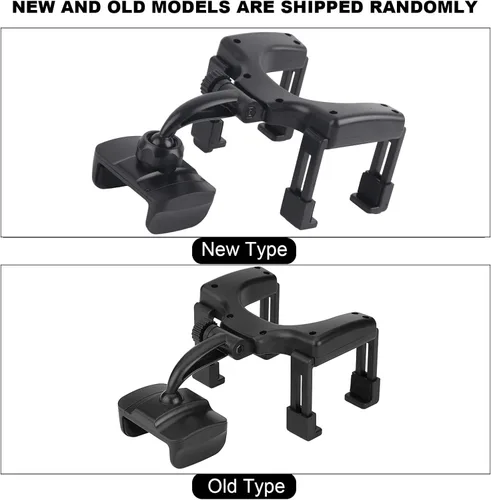 Vista 2 de Clip de agarre universal para espejo retrovisor de coche, soporte universal para teléfono celular para iPhone Samsung HTC GPS Smartphone