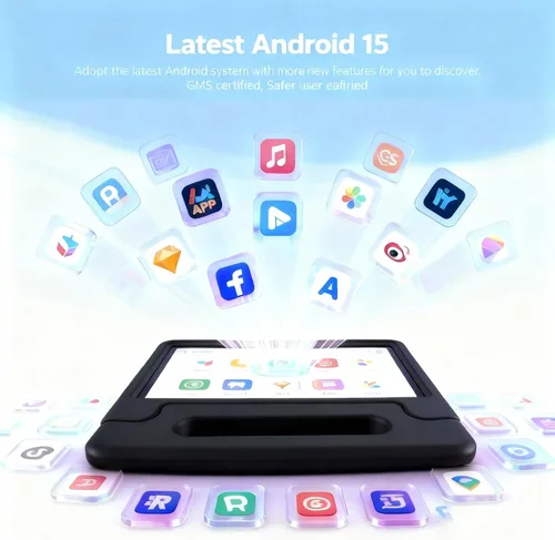 Vista 4 de NRKDUBQ Tablet infantil de 11 pulgadas Android 15 20GB + 128GB Octa-Core 8000mAh tableta Todder con funda a prueba de caídas, control parental, WiFi