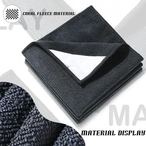 Vista 4 de Fuutreo 32 piezas de paño magnético de limpieza de pizarra blanca de microfibra para pizarras blancas, paño de limpieza para pizarras blancas