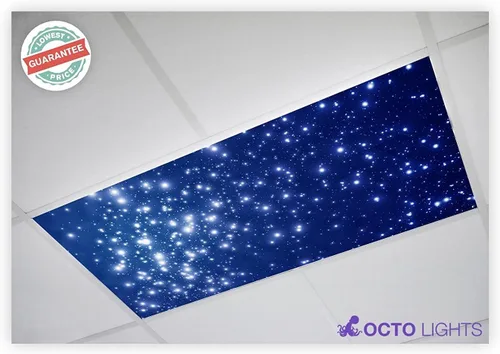 Vista 14 de Cubierta de luz fluorescente para luces de techo de aula, inserto de película retroiluminada de alta calidad, 2 x 4 (22.38 x 46.5 pulgadas)