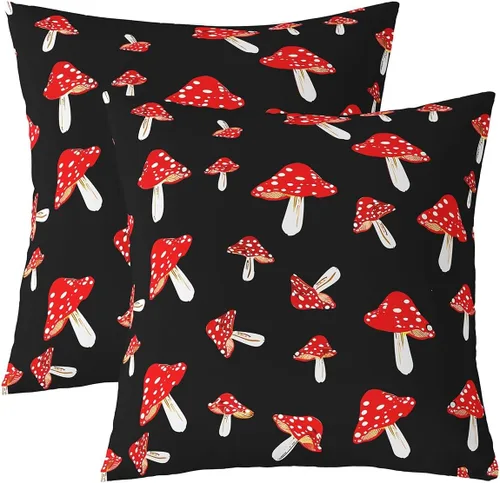 Vista 22 de Juego de 2 fundas de almohada de 16 x 16 pulgadas, fundas de almohada de vehículos de construcción suaves para sala de estar, dormitorio, equipos