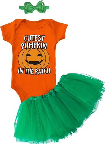 Vista 14 de Tcombo Pumpkin Face - Body Jack O' Lantern Naranja - Cara de calabaza negra