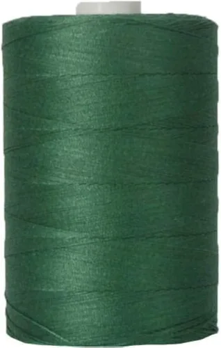 Vista 8 de Threadart - Hilo de algodón 100 % para acolchar, coser y sergar Carretes de 1000 m, calibre 50/3 Color albaricoque 107 Long staple cotton