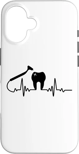 Vista 32 de Odontología divertido dentista I Drill Molar diente higienista dental caso para iPhone 17