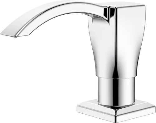 Vista 9 de Ultimate Unicorn Dispensador de jabón para fregadero de cocina, dispensador de jabón integrado para fregadero de cocina, dispensador de jabón debajo