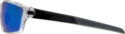 Vista 3 de CAT 8020 - Gafas de sol polarizadas deportivas para hombre, 2.598 in Cristal transparente brillante