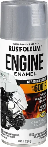 Vista 17 de Rust-Oleum 366428-6PK - Pintura en aerosol de esmalte para motor, 11 onzas, aluminio, (paquete de 6)