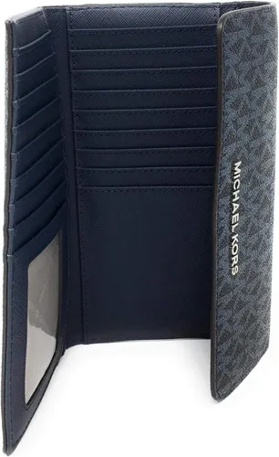 Vista 2 de Michael Kors - Cartera de viaje para mujer, tamaño grande, con tres pliegues.