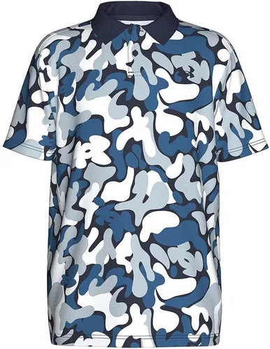 Vista 13 de Under Armour Boys' Matchplay Printed Golf Polo