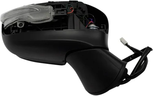 Vista 6 de TRQ Espejo lateral del pasajero con calefacción eléctrica con indicador de punto ciego pintura a juego compatible con Mazda CX-3 MA1321217 2016-2021