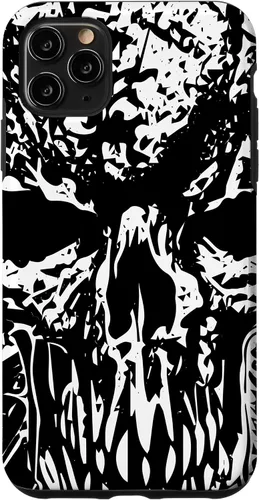 Vista 13 de Grindcore Occult Horror Skull Art Death Metal Thrash Metal Case for iPhone 16