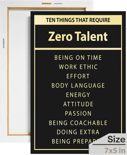 Vista 111 de Decoración de pared motivacional - 10 reglas para el zen - Arte colgante para oficina y dormitorio, decoración de pared inspiradora, obra de arte