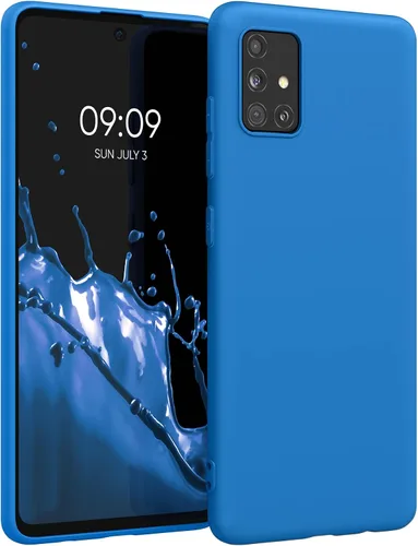 Vista 19 de kwmobile Funda compatible con Samsung Galaxy A51 - Funda protectora de silicona TPU suave y delgada - Arctic Night