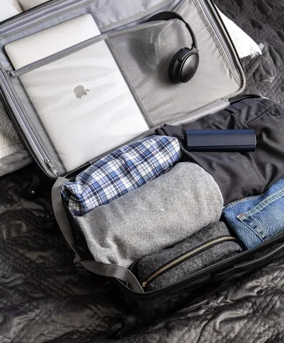 Vista 3 de Samsonite Winfield 2 - Equipaje rígido con ruedas giratorias, Carbón vegetal